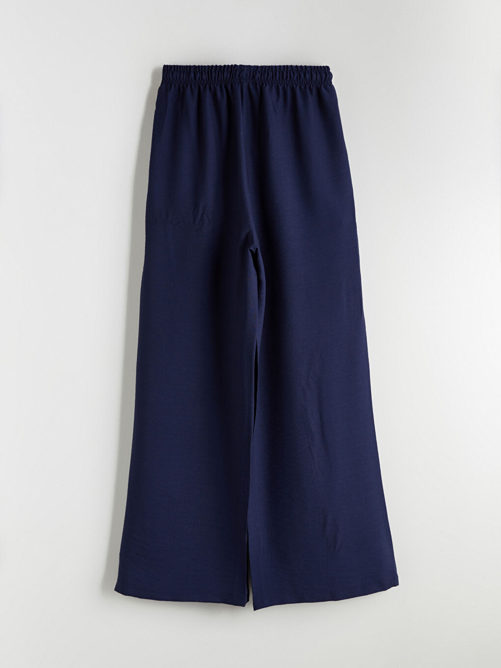 بنطلون للسيدات بخصر مرن ولمسة كتان-4