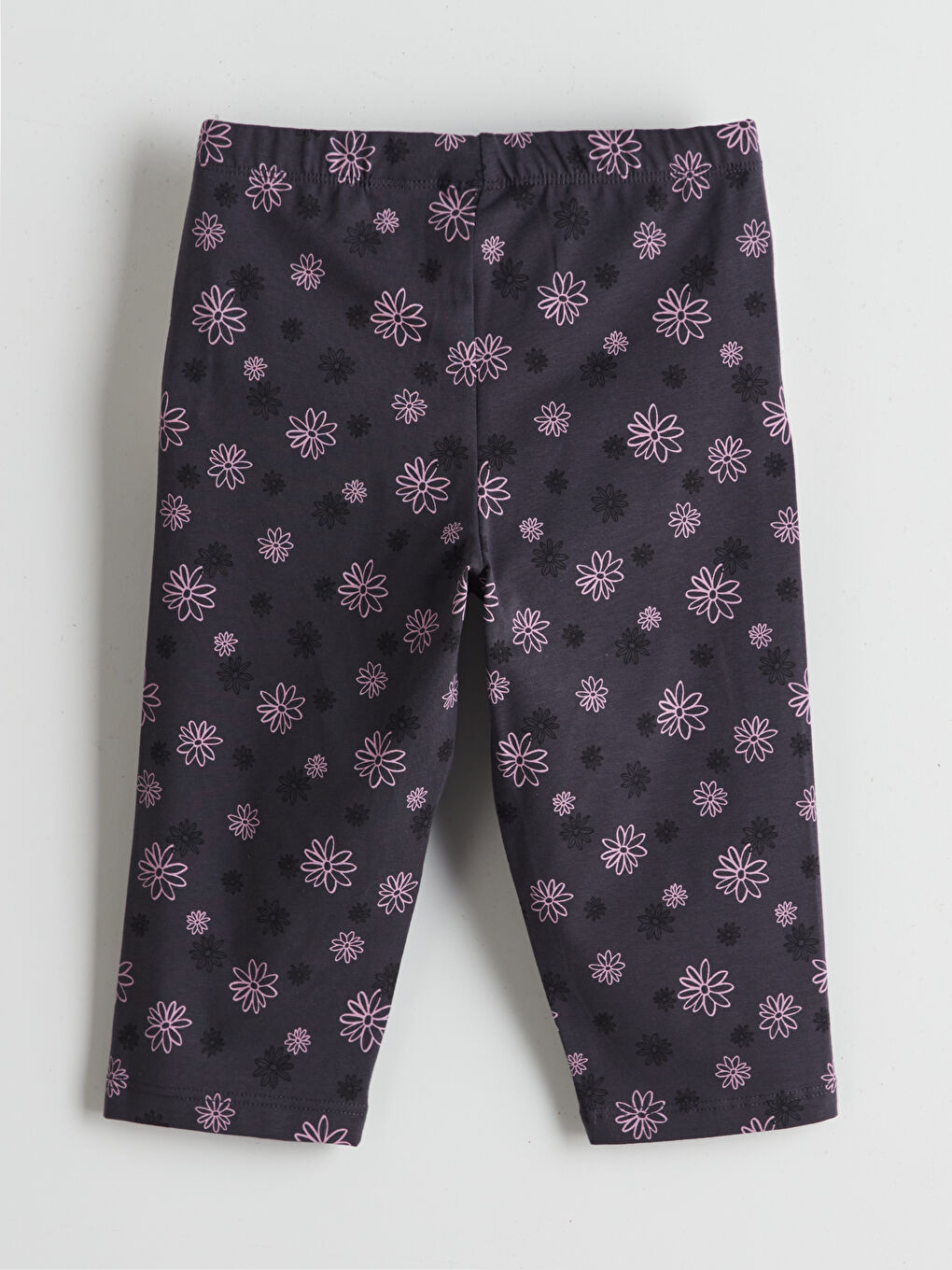 Floral Girls' Tights with Elastic Waistband -S5KN64Z4-LQ9