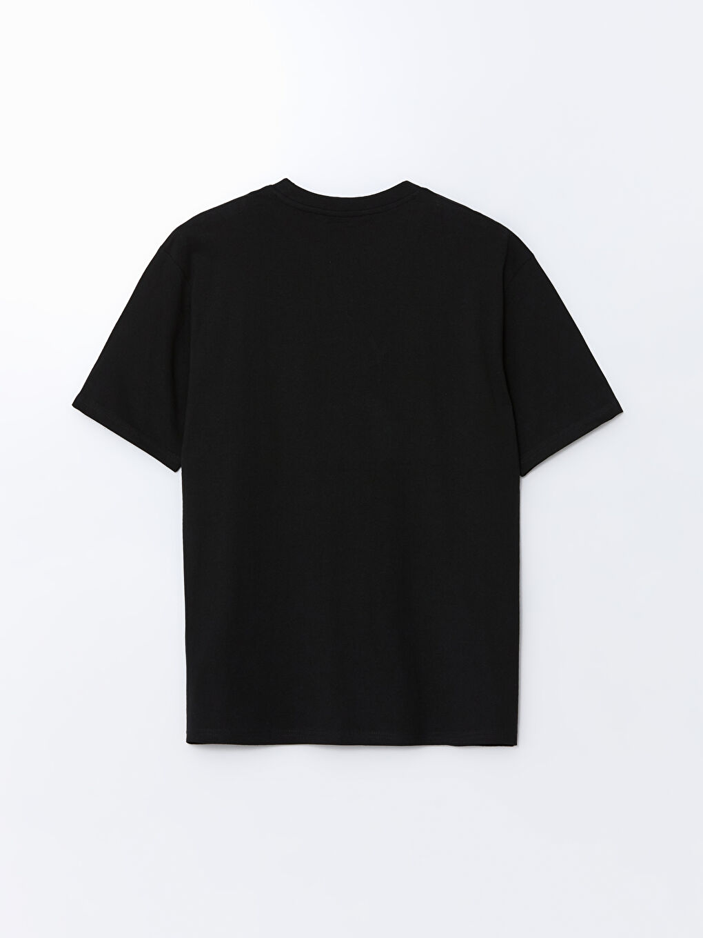 Crew Neck Printed Jersey Men's T-Shirt-5