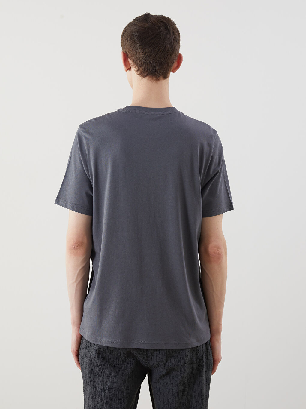 T-shirt pour Hommes en Jersey Imprimé Brooklyn Brodé à Col Rond-3