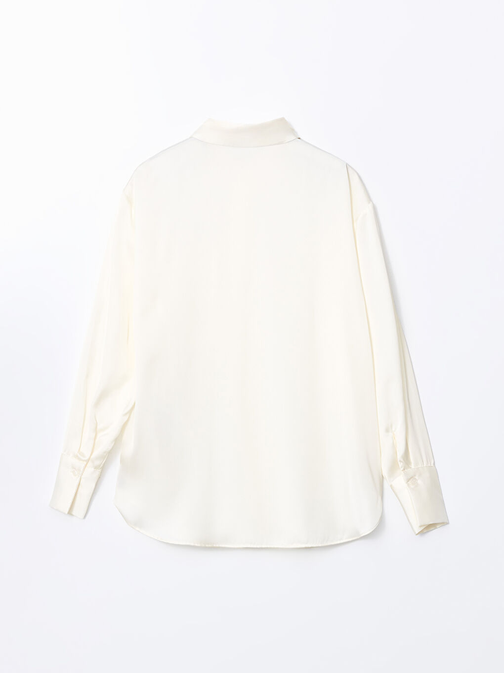 Oversize Satin Women's Shirt -S5KN97Z8-FEQ