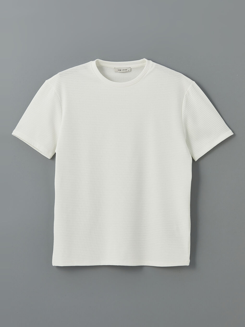 Crew Neck Short Sleeve Men's T-shirt -S5KO15Z8-R9J