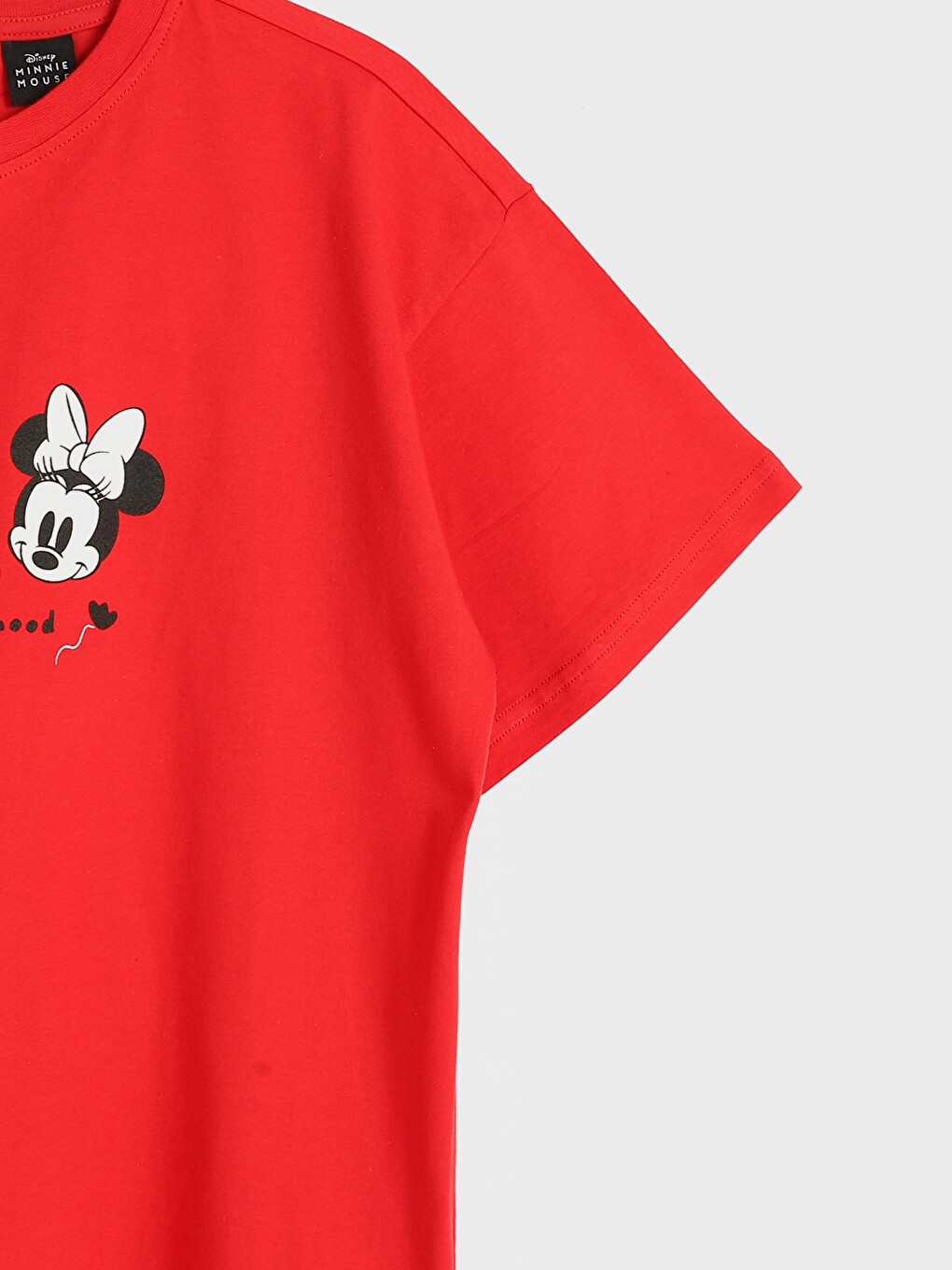 T-shirt À Col Rond Imprimé Minnie Mouse Pour Femmes-6