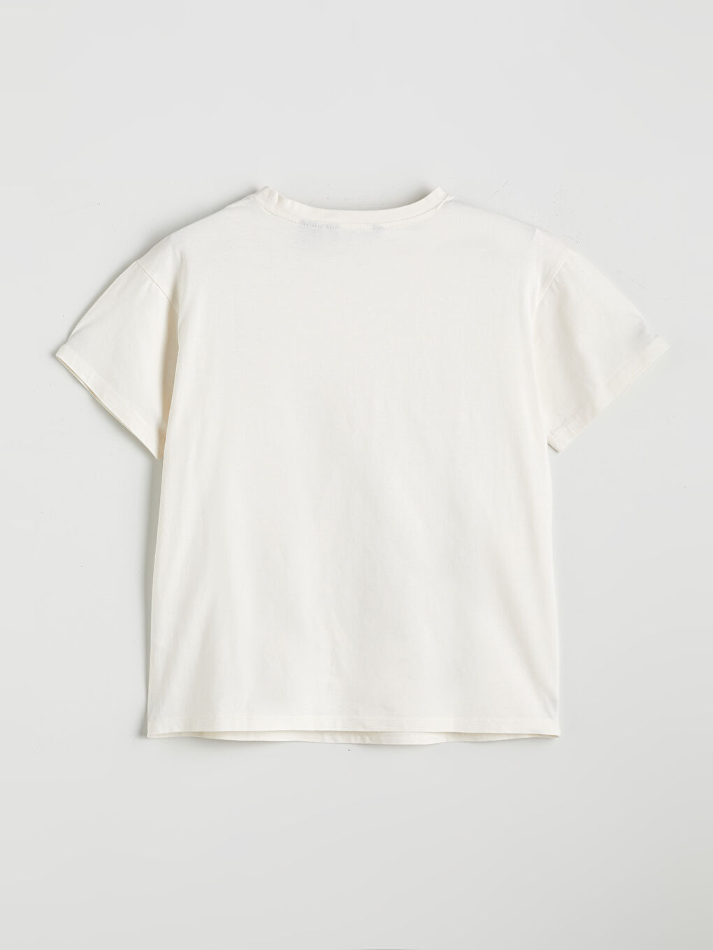 Crew Neck Minnie Mouse Printed Women's T-Shirt-5