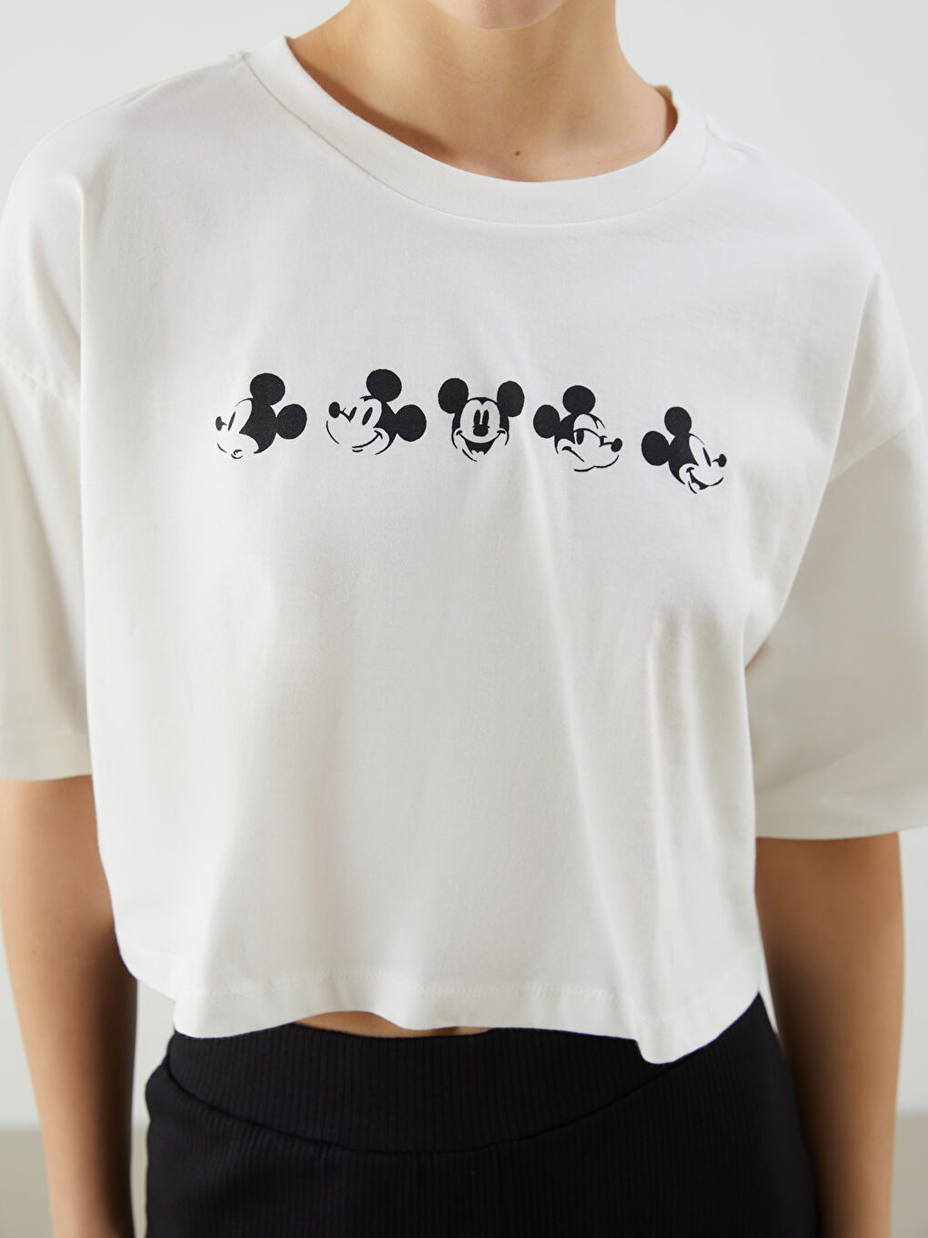 Woman ECRU T-Shirt -S5KO42Z8-FEW