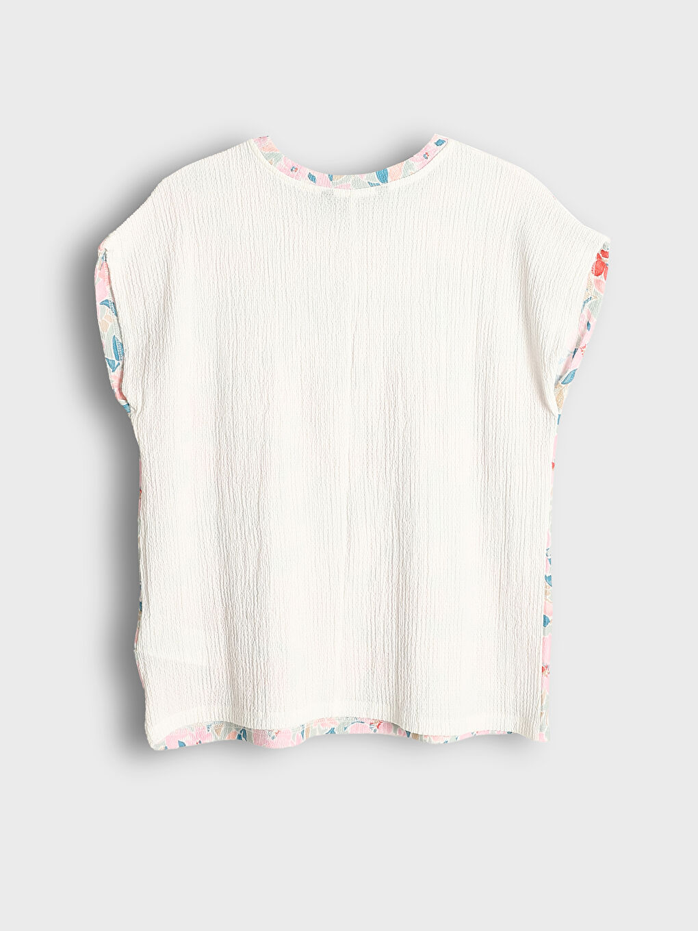 Crew Neck Printed Women's T-Shirt-5