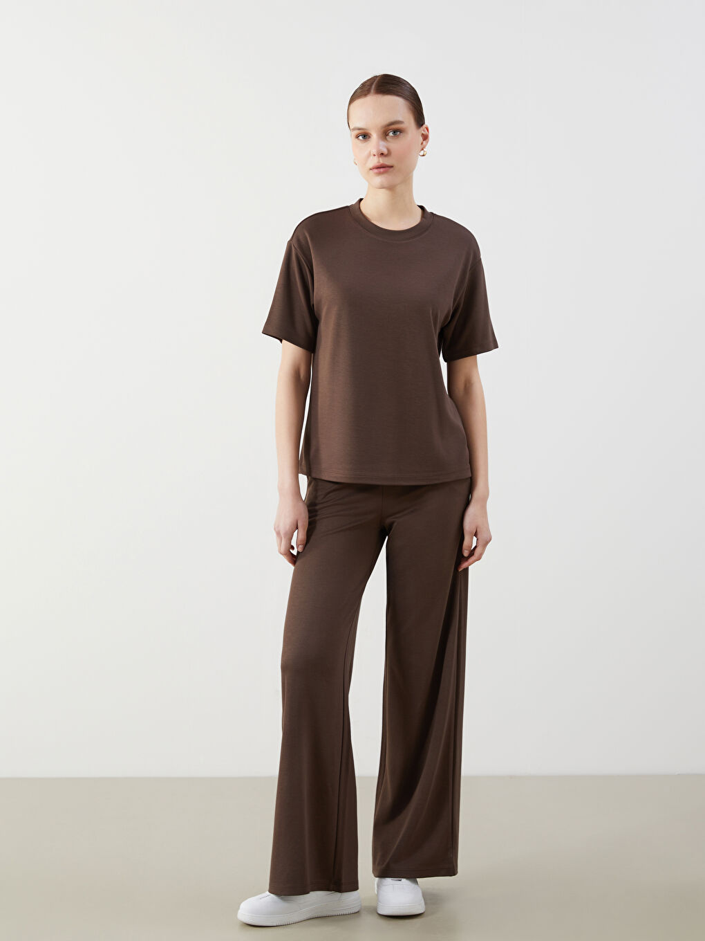 Crew Neck Women's T-Shirt -S5KP33Z8-HEH