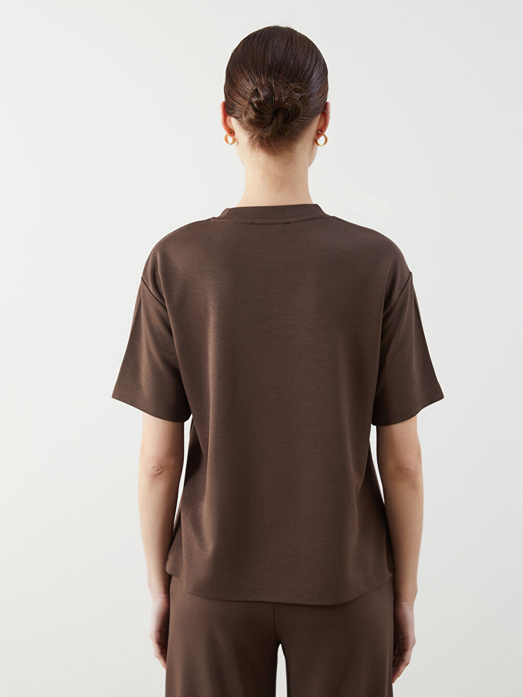 Crew Neck Women's T-Shirt -S5KP33Z8-HEH