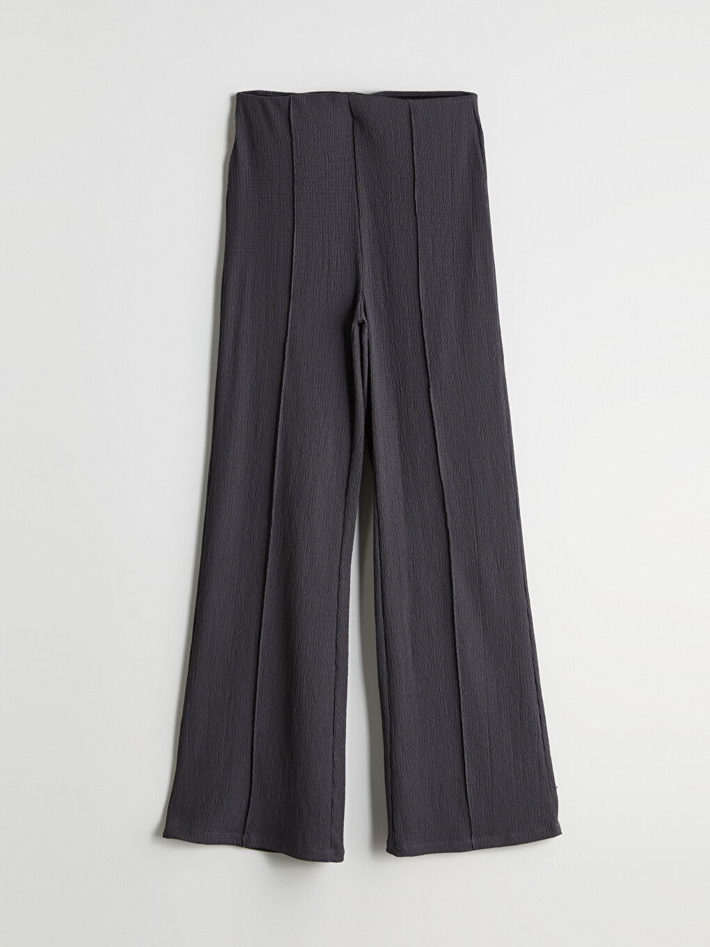 LCW Comfort Beli Lastikli Dokulu Kadın Pantolon -S5KP46Z8-JPT