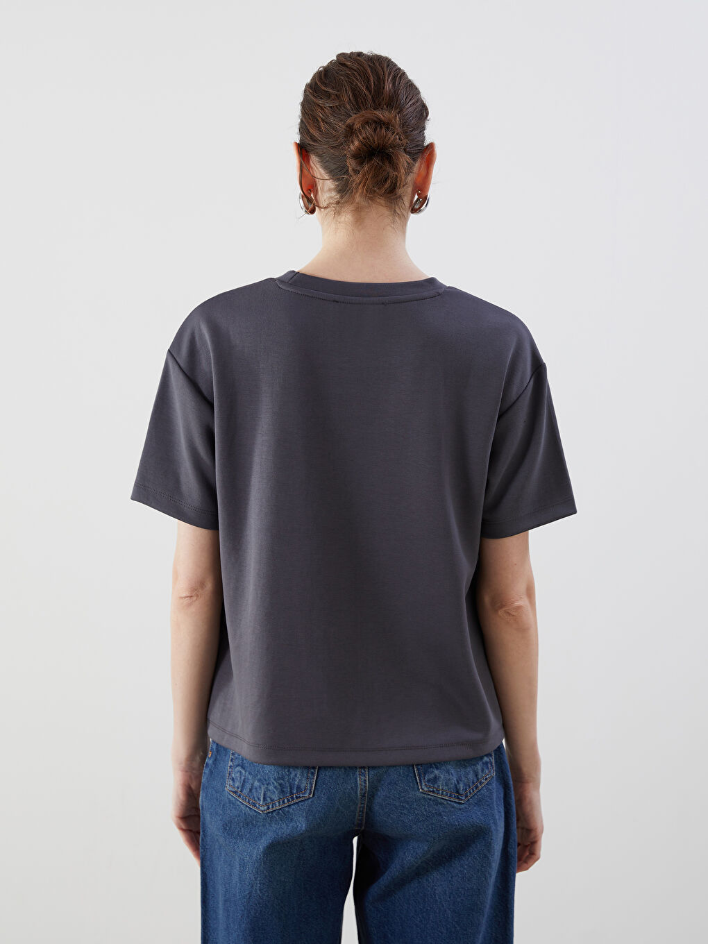Crew Neck Women's T-Shirt -S5KP48Z8-HEF