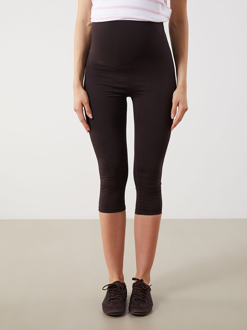 Belly Panel Maternity Leggings -S5KP50Z8-HMK
