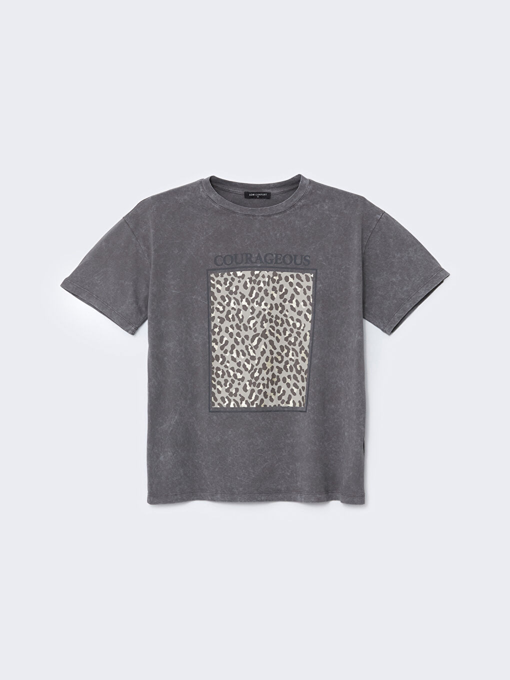 Crew Neck Printed Women's T-shirt -S5KP58Z8-502