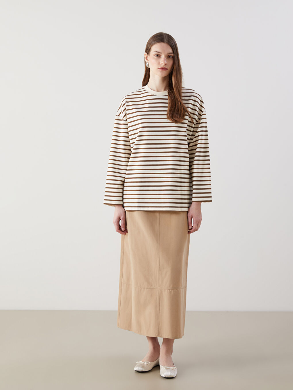 LCW Modest تونيك بأكمام طويلة -S5KP77Z8-LEW