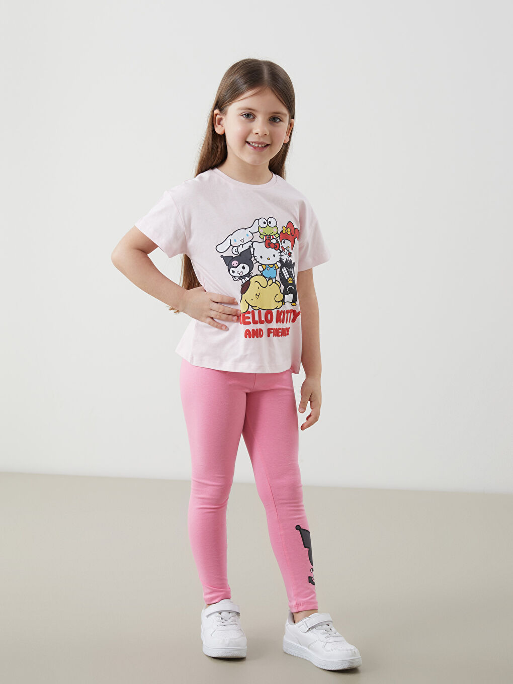 Hello Kitty Printed Girls' T-shirt -S5KQ02Z1-FSM