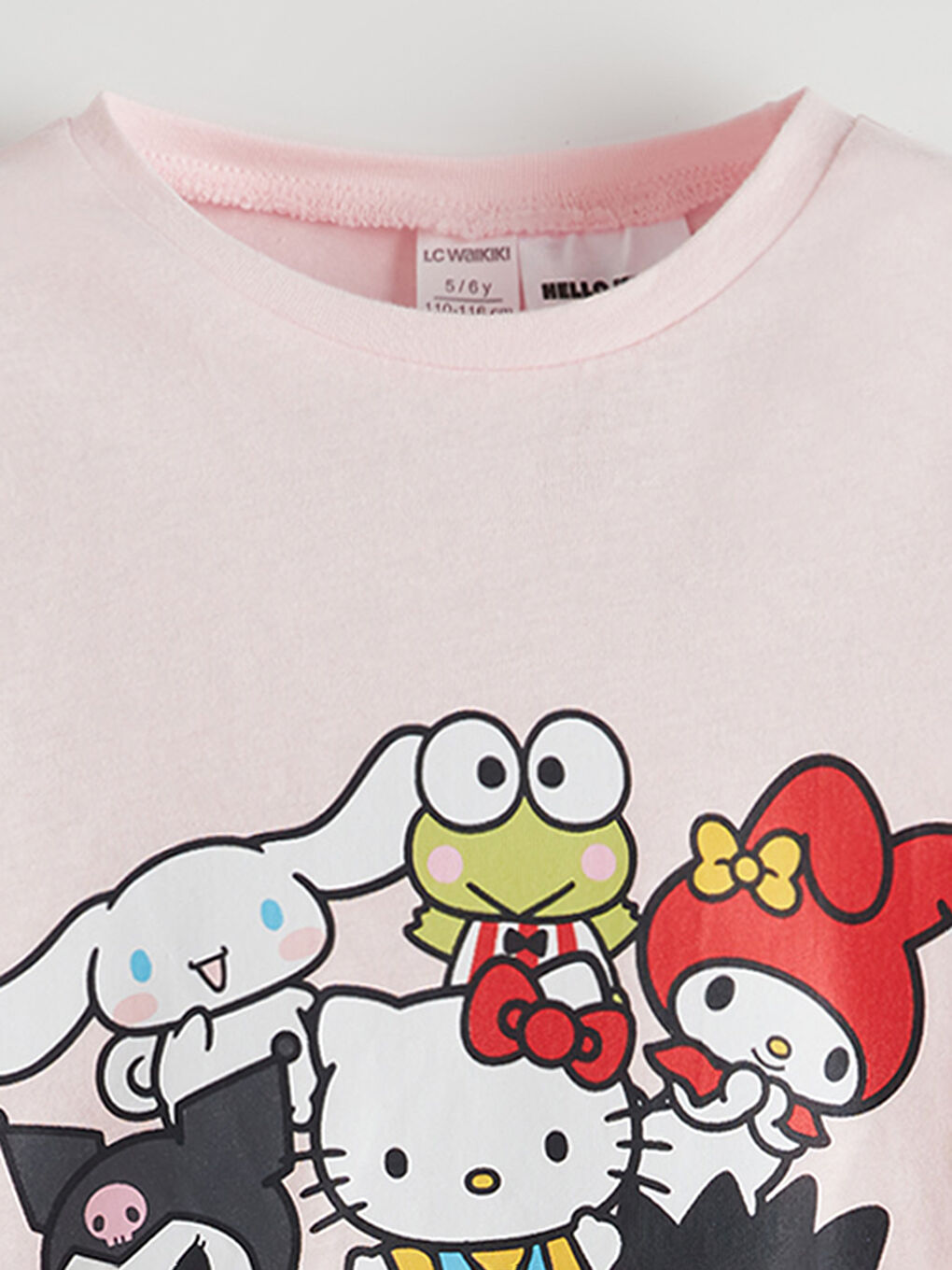 Hello Kitty Printed Girls' T-shirt -S5KQ02Z1-FSM