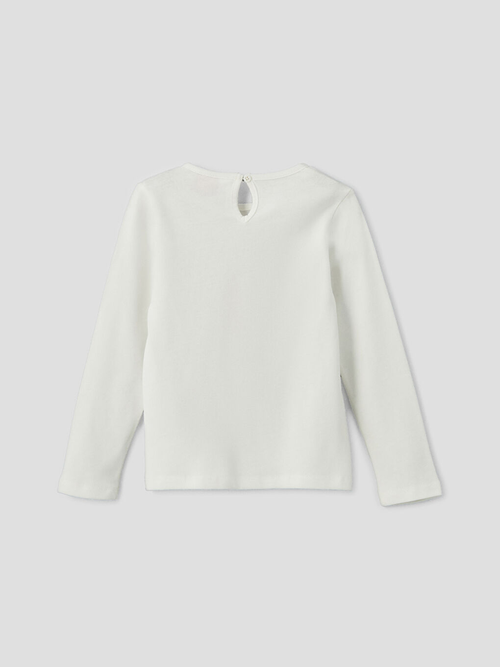 Ekru Barbie Baskılı Kız Çocuk Tişört-2