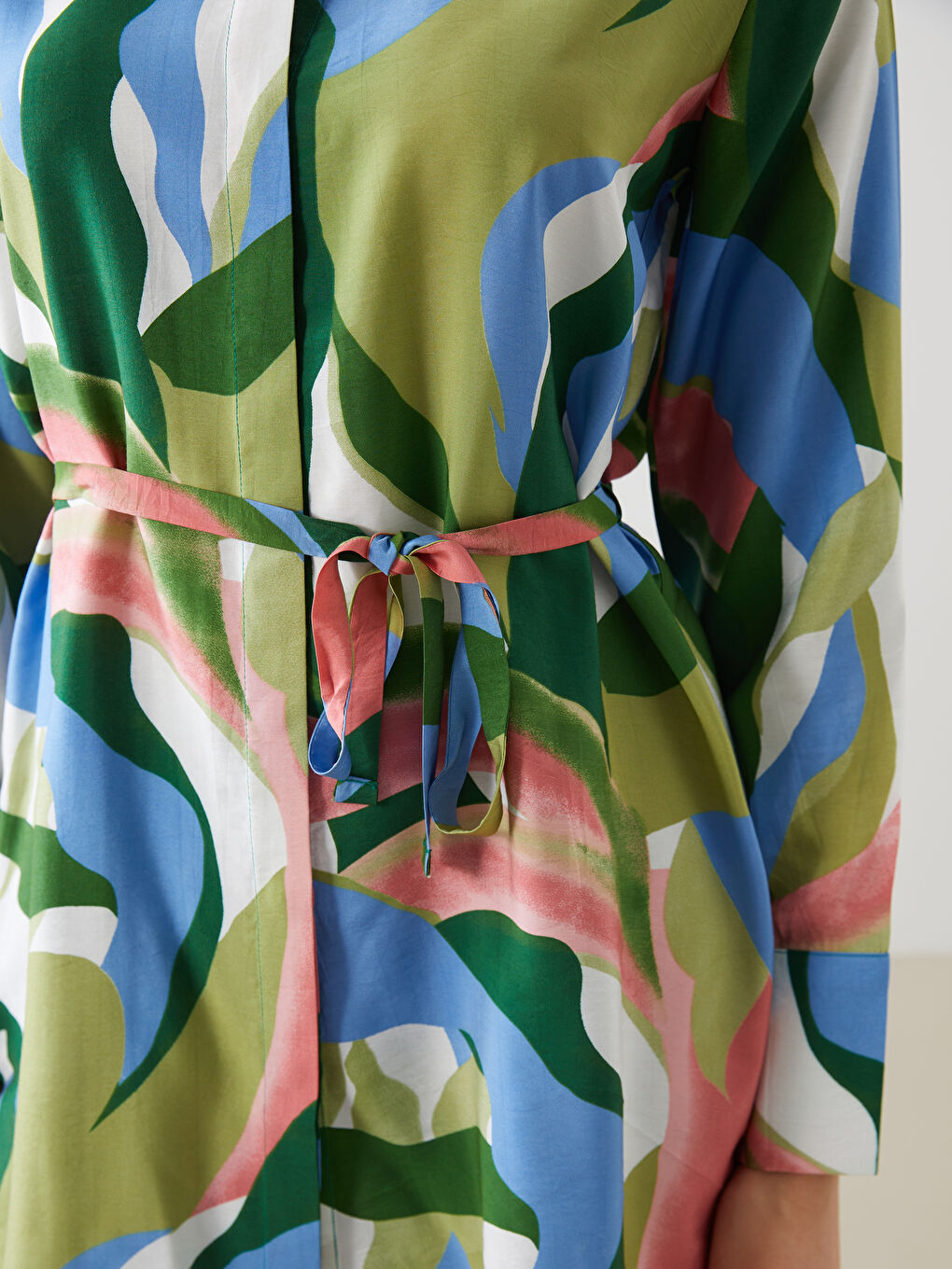 قميص تونيك منقوش للسيدات-2