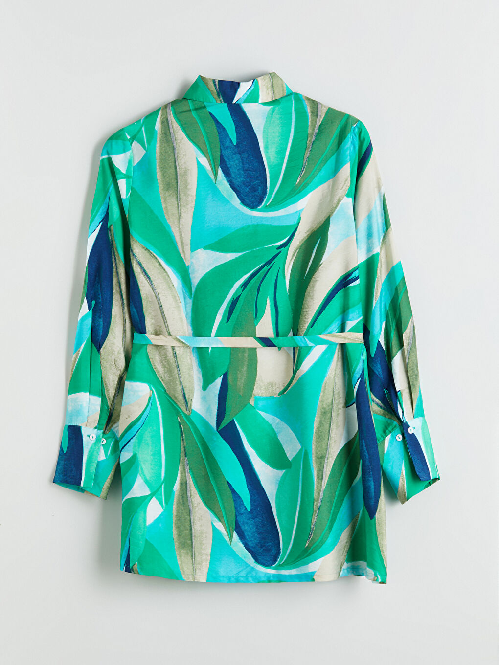 Patterned Women's Shirt Tunic-5