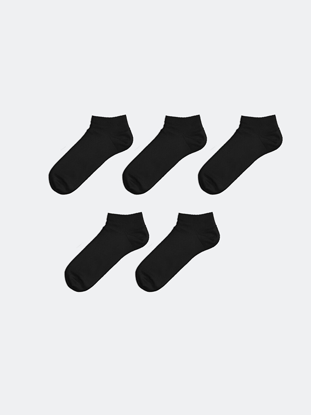 LCW ACCESSORIES Men's Sneaker Socks 5 Pack -W54299Z8-HEG