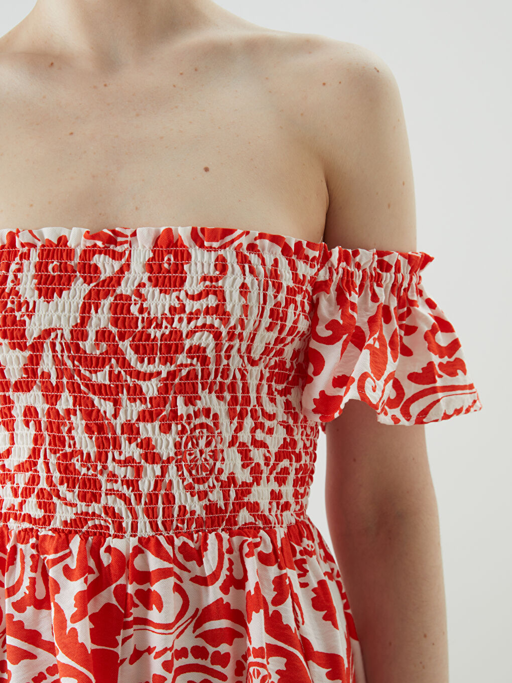 Slash Neck Women's Dress -S5KQ91Z8-LTQ