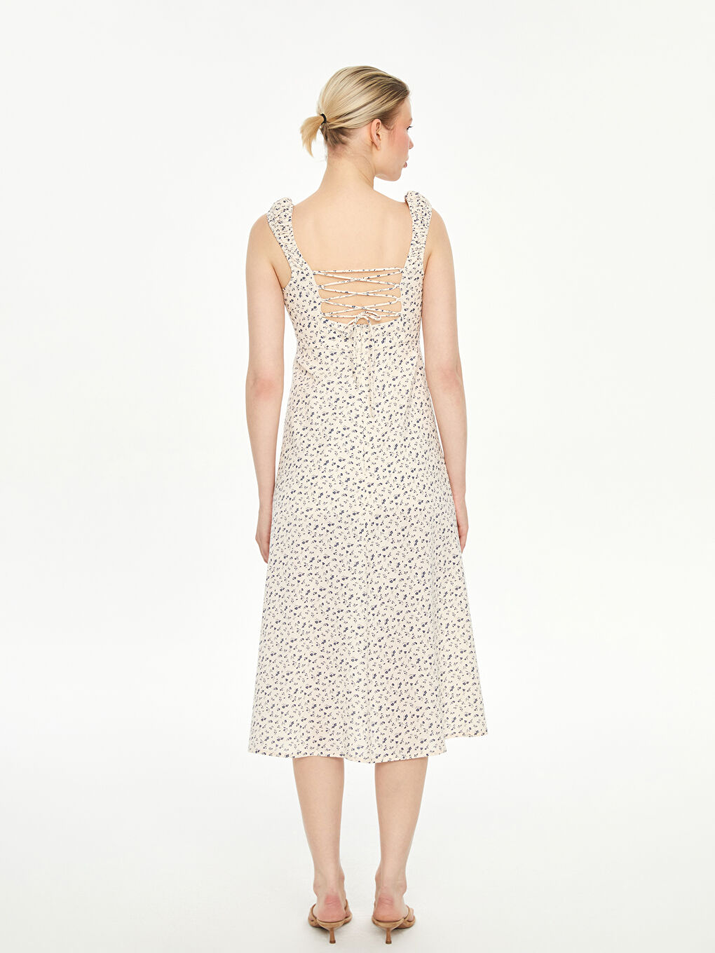 LCW Vision Woman GREY Dress -S5KQ92Z8-QYF