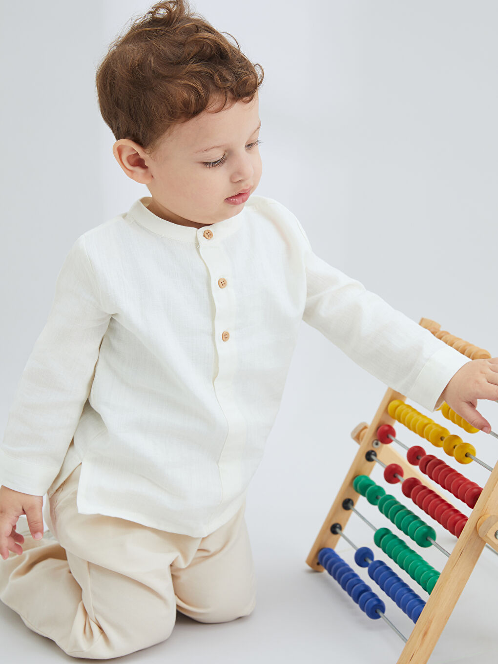 Basic Baby Boys Shirt and Pants 2 Pack -S5KR09Z1-FDW
