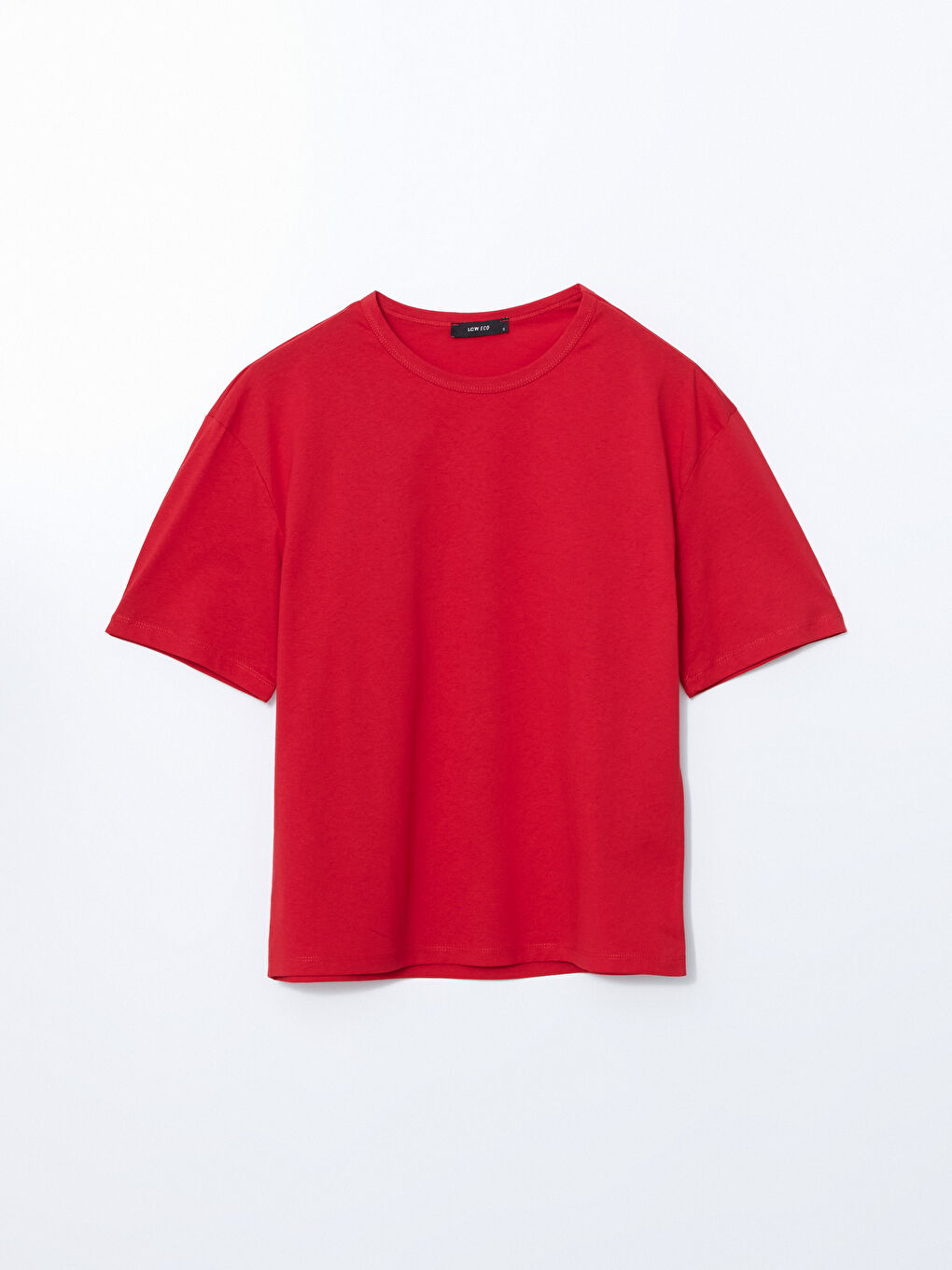 round neck oversize women's t-shirt -S5KR16Z8-R3R