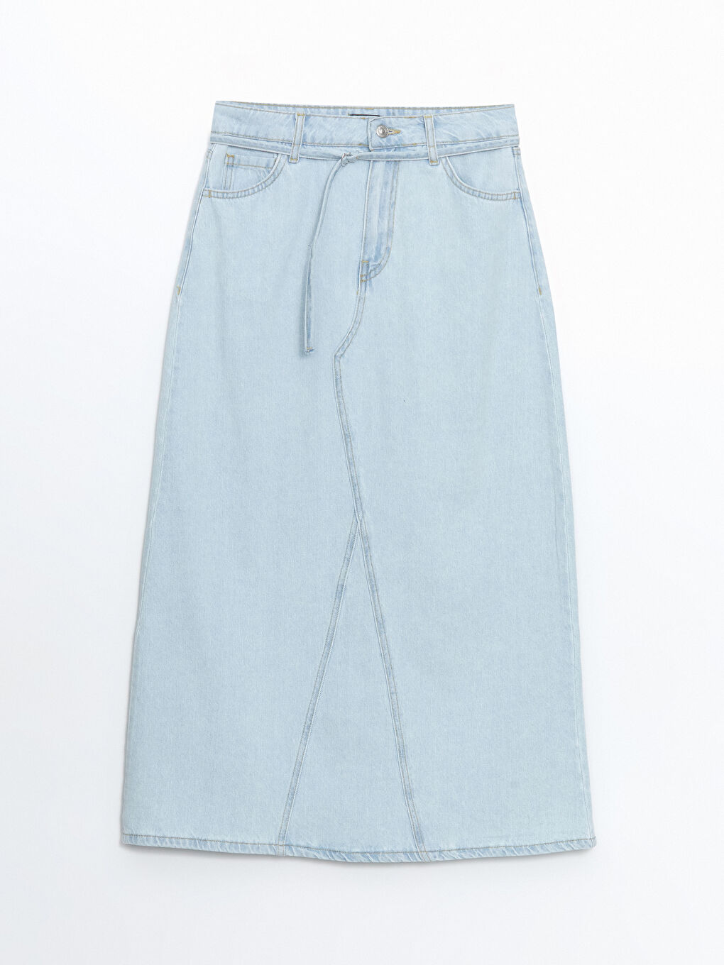 Belted Women'S Denim Skirt -S5KR96Z8-311