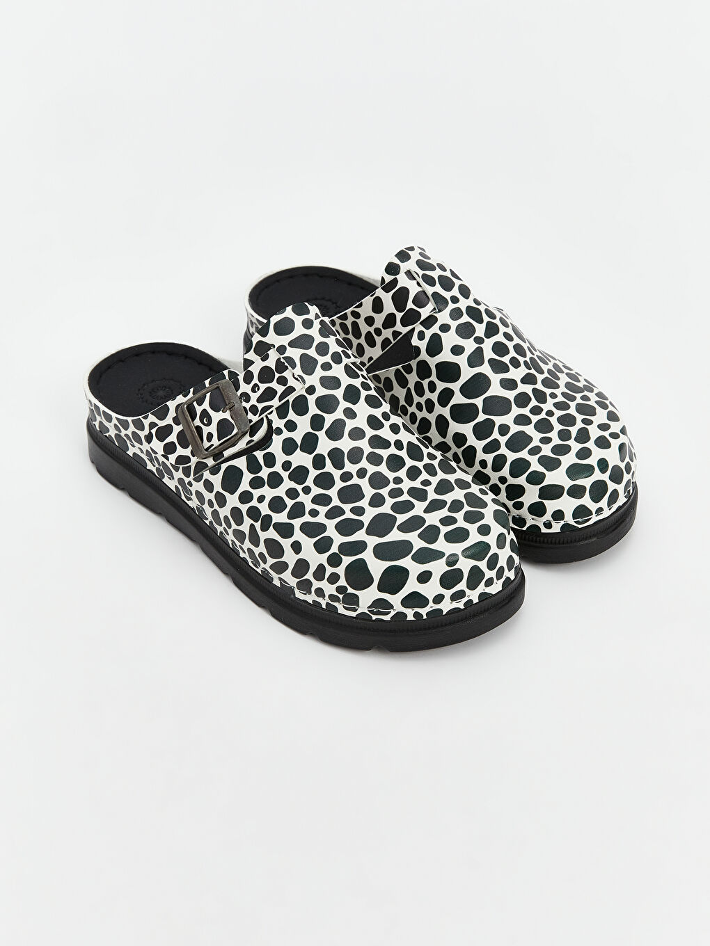 Karışık Puantiye Desenli Kadın Ev Terliği-2