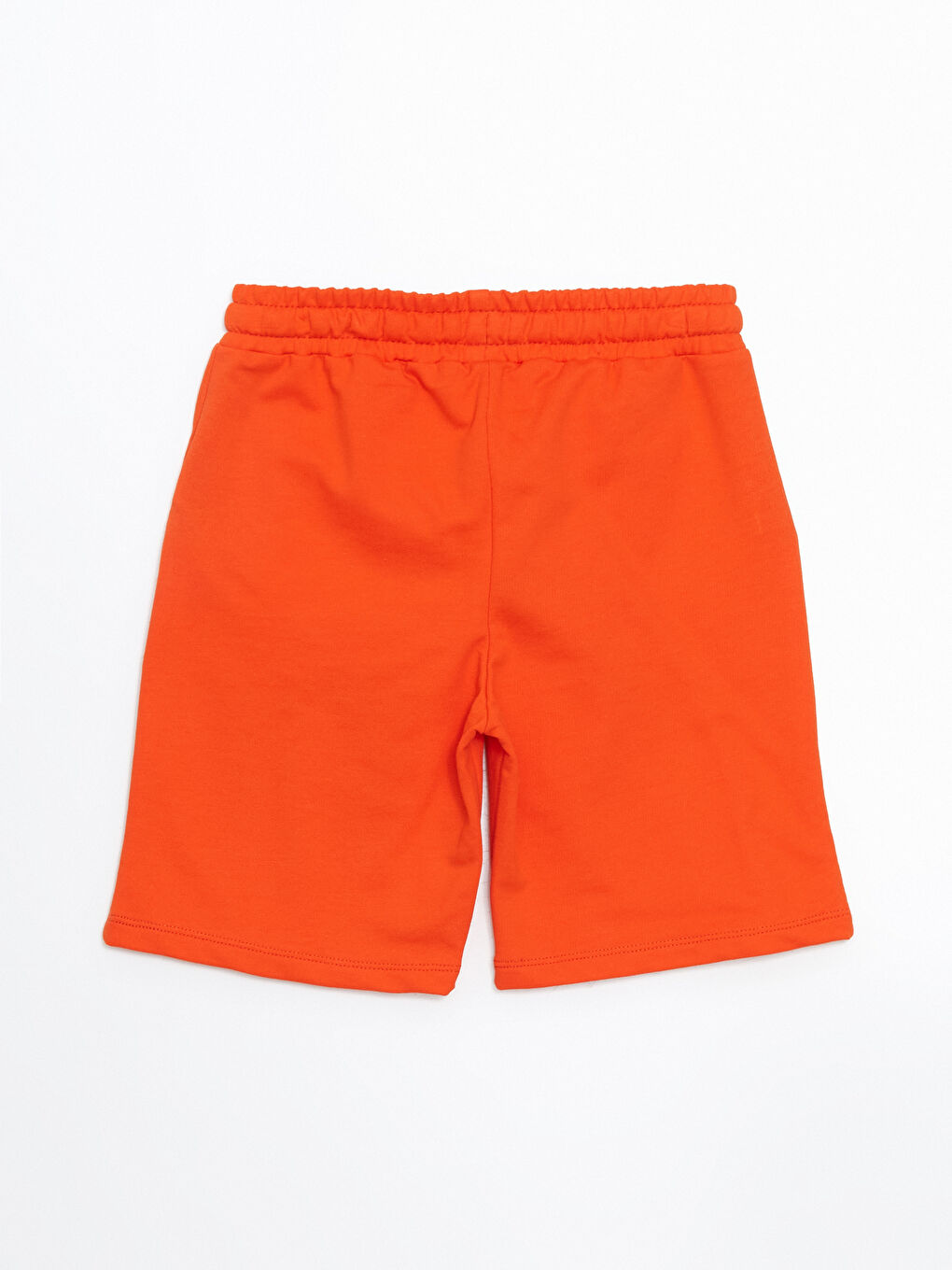 Turuncu Beli Lastikli Erkek Çocuk Şort-2