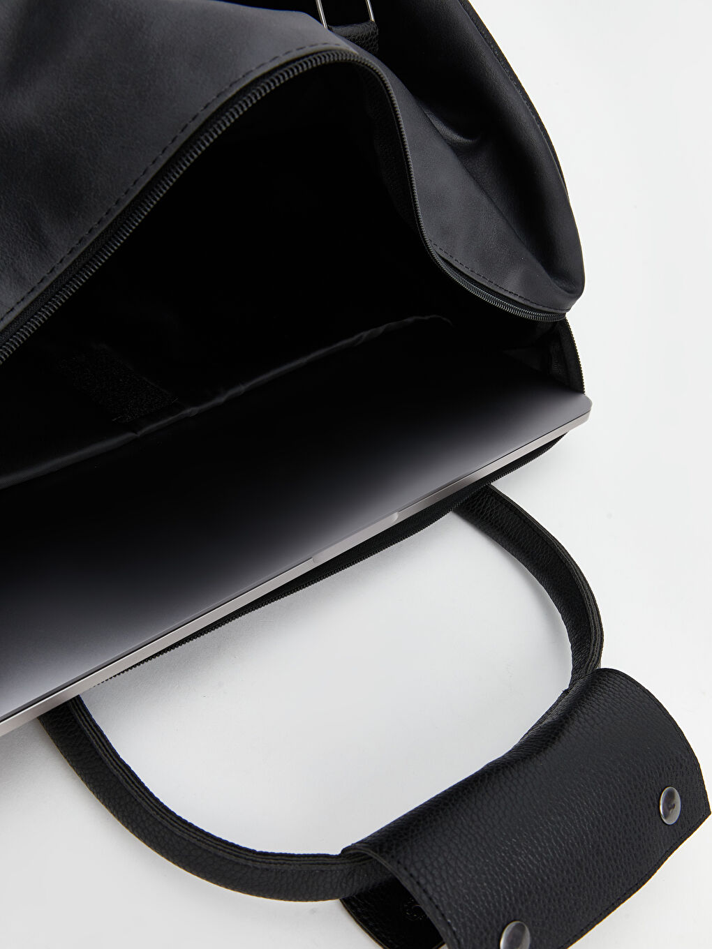 Faux Suede Men's Sports Bag-8