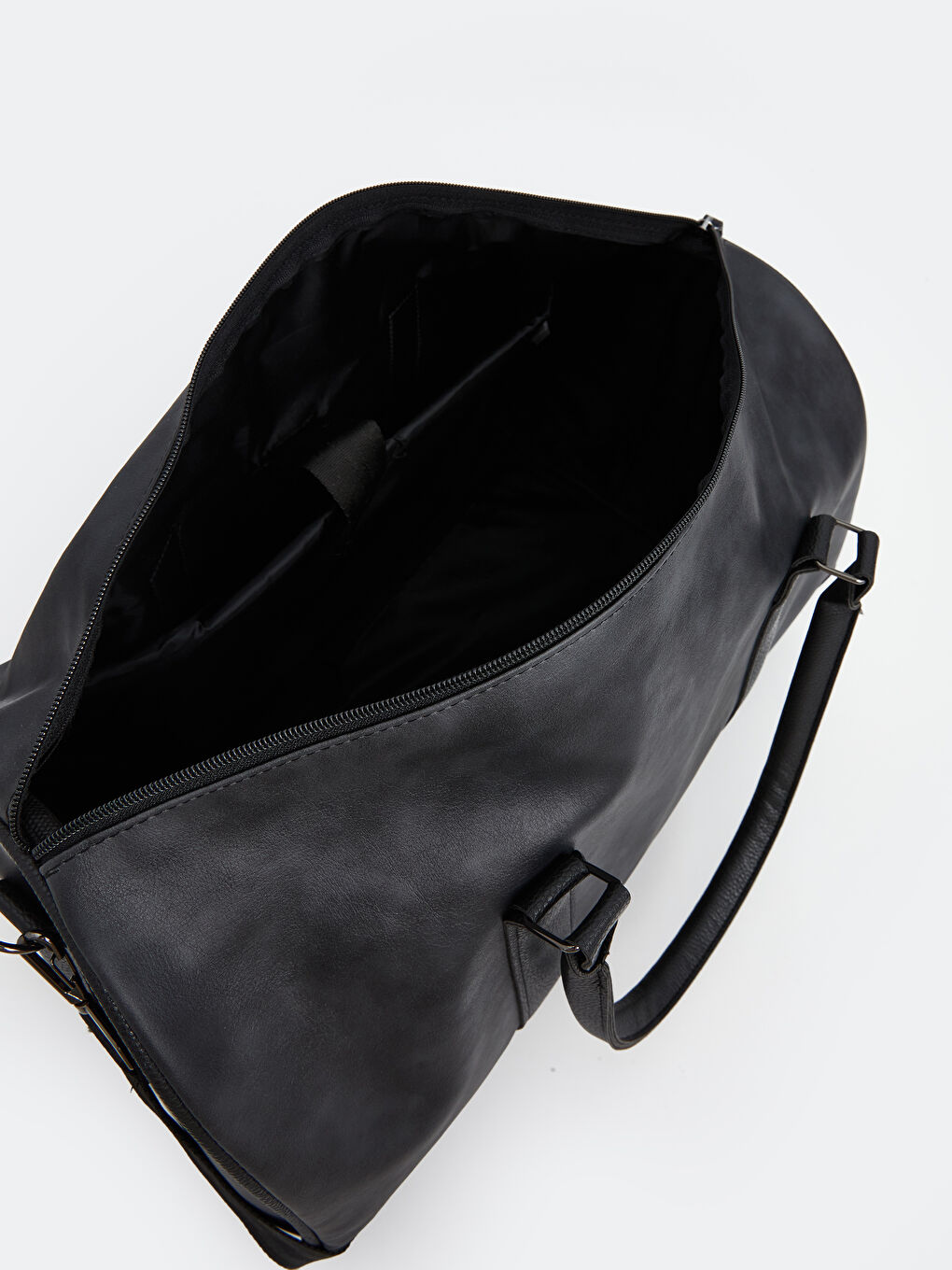 Faux Suede Men's Sports Bag-9