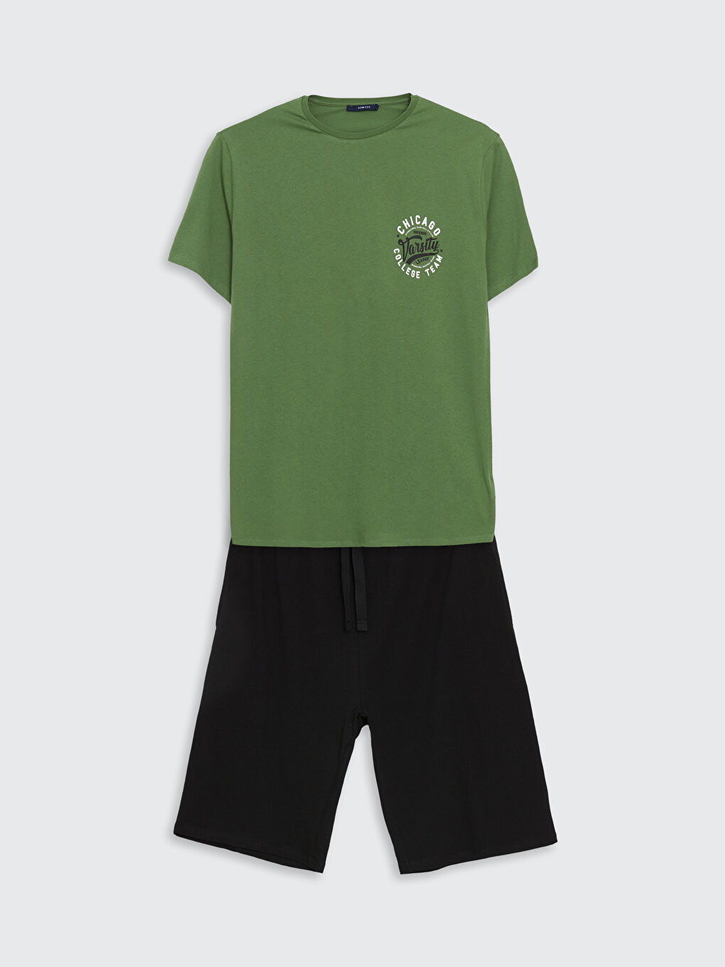 Regular Fit Men's Short Pyjama Set -S5KS50Z8-H9B