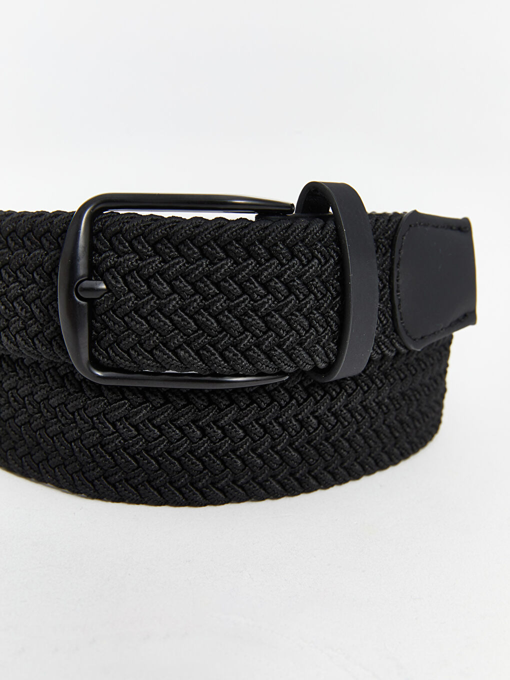 LCW ACCESSORIES Braided Pattern Men's Belt -W54441Z8-HUC