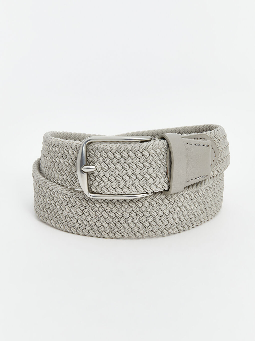 LCW ACCESSORIES Braided Pattern Men's Belt -W54441Z8-VKT