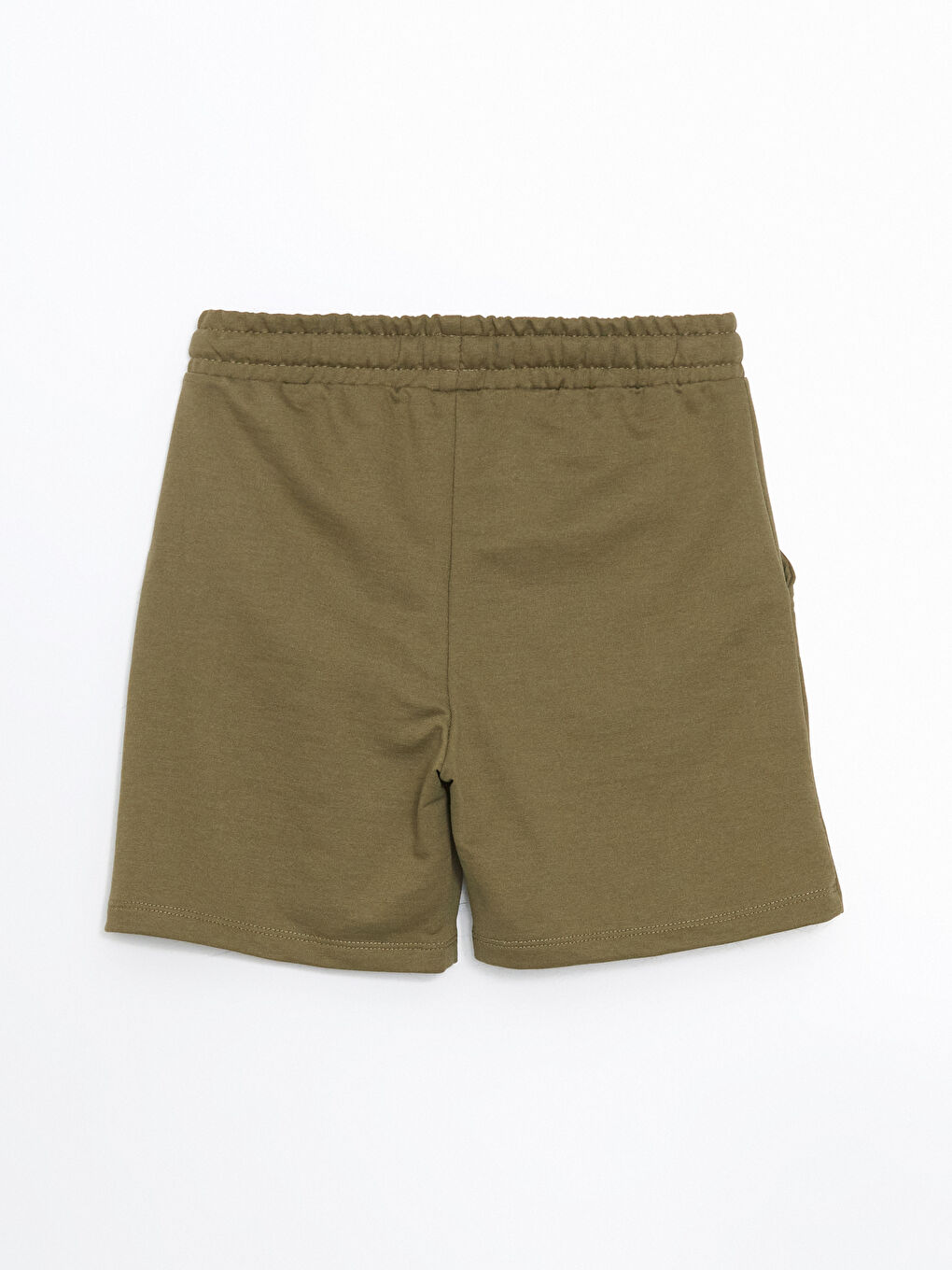 Haki Beli Lastikli Erkek Çocuk Şort-2
