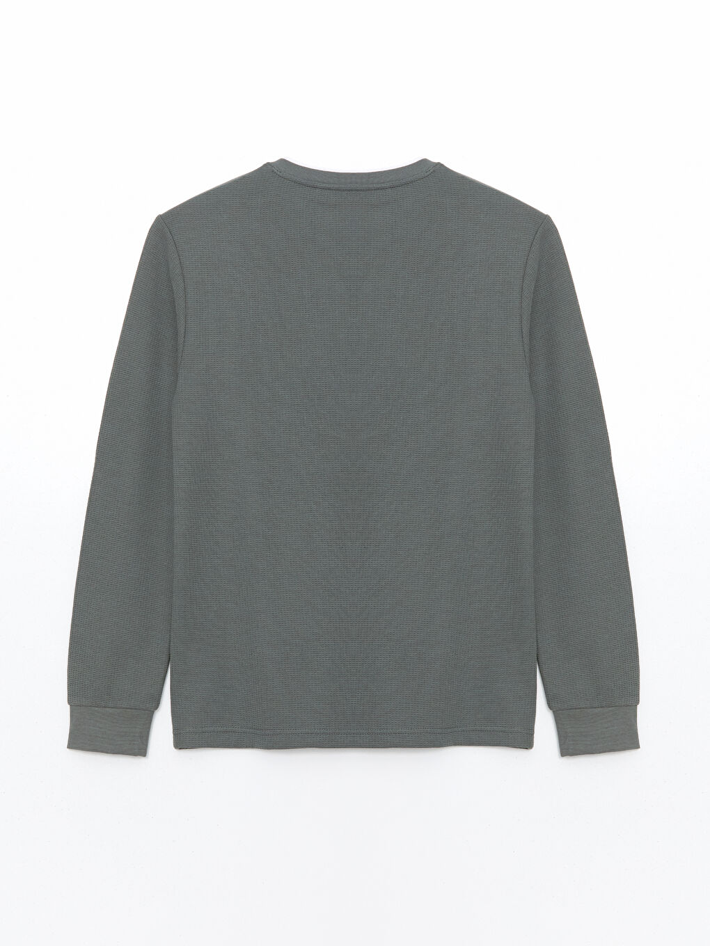 LCWAIKIKI Classic Crew Neck Long Sleeve Men's Sweatshirt -W54470Z8-YNT