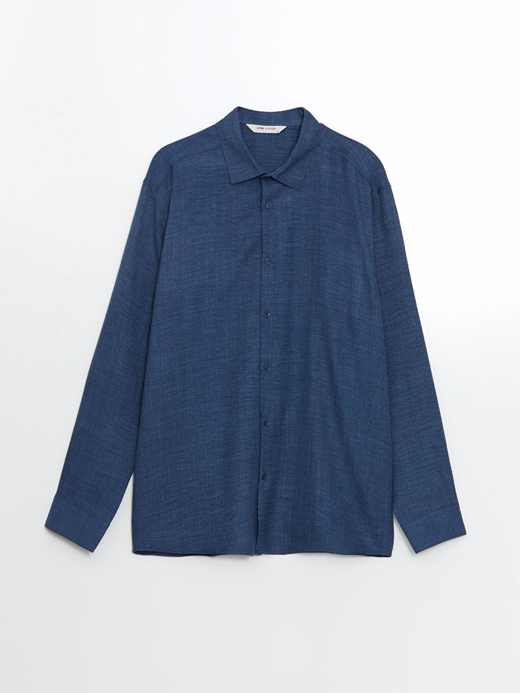 LCW Vision Regular Fit Long Sleeve Men's Shirt -W54512Z8-VLD