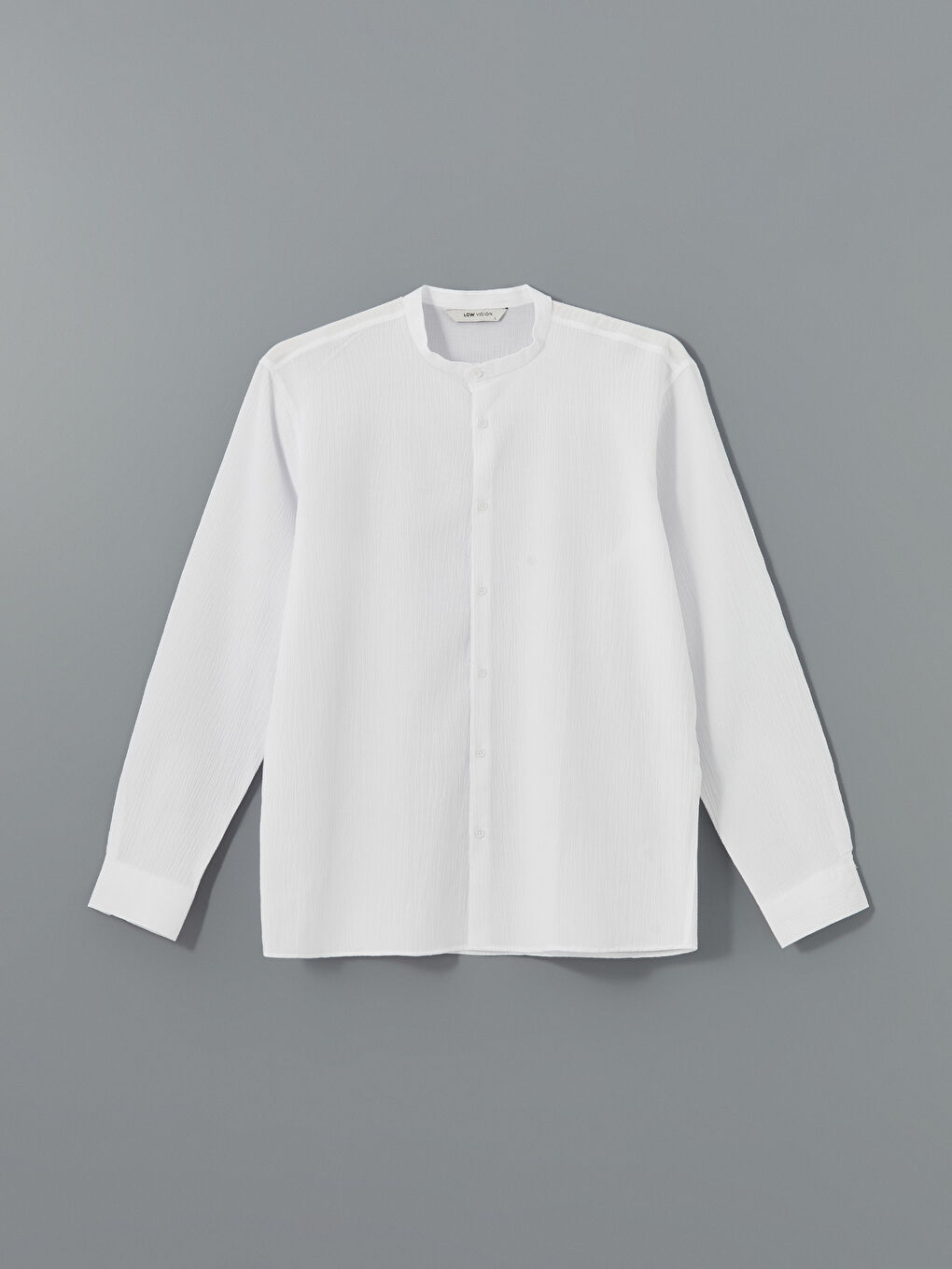 LCW Vision Regular Fit Long Sleeve Men's Textured Shirt -W54513Z8-Q6K