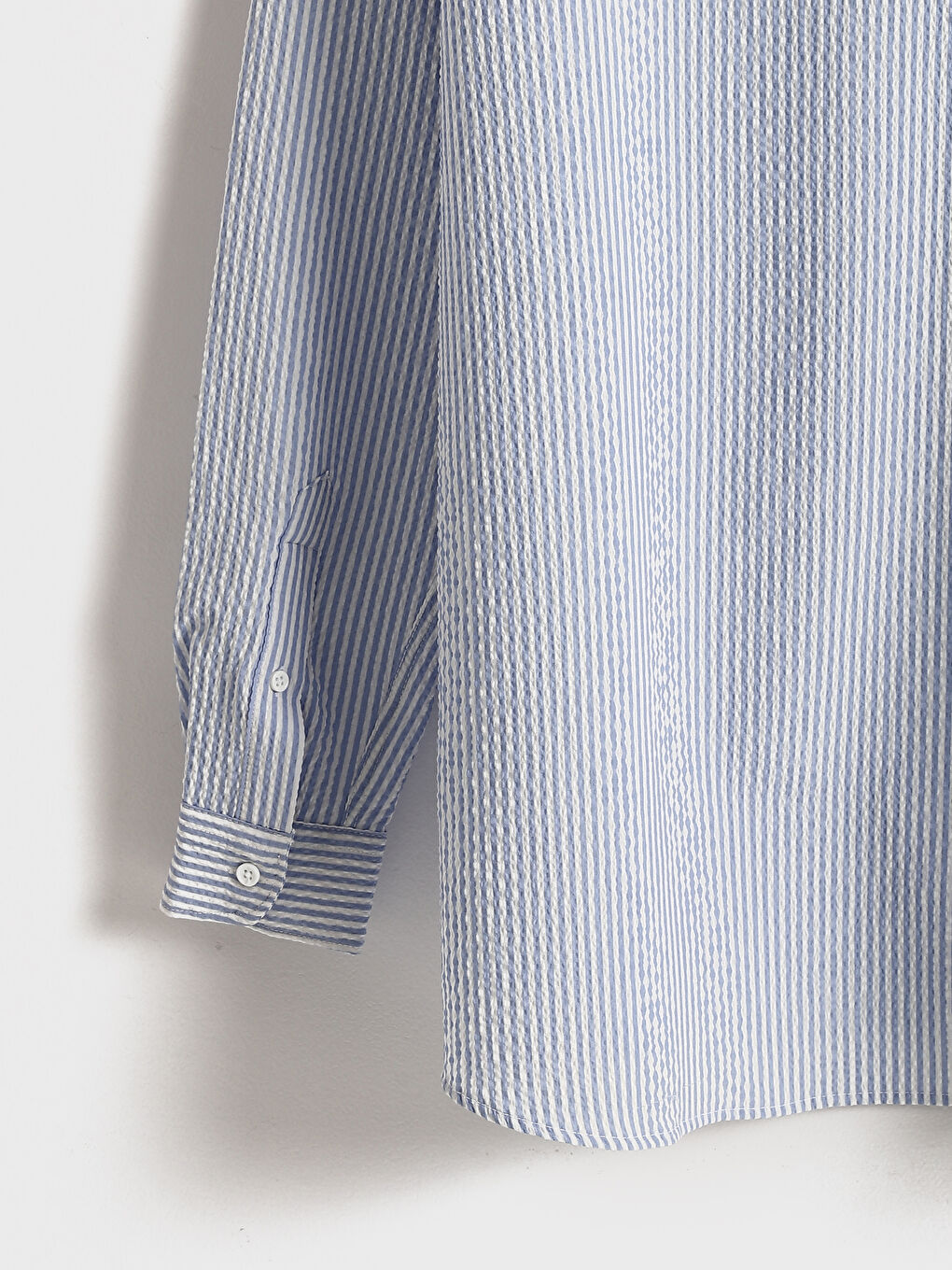 LCW Vision Slim Fit Long Sleeve Striped Men's Shirt -W54517Z8-S0S