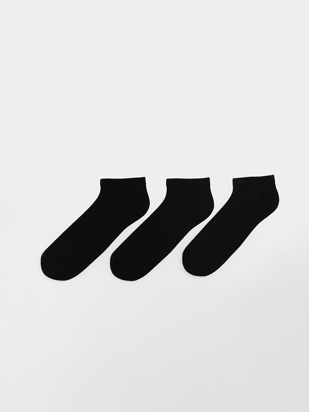 Siyah Erkek Patik Çorap 3'lü