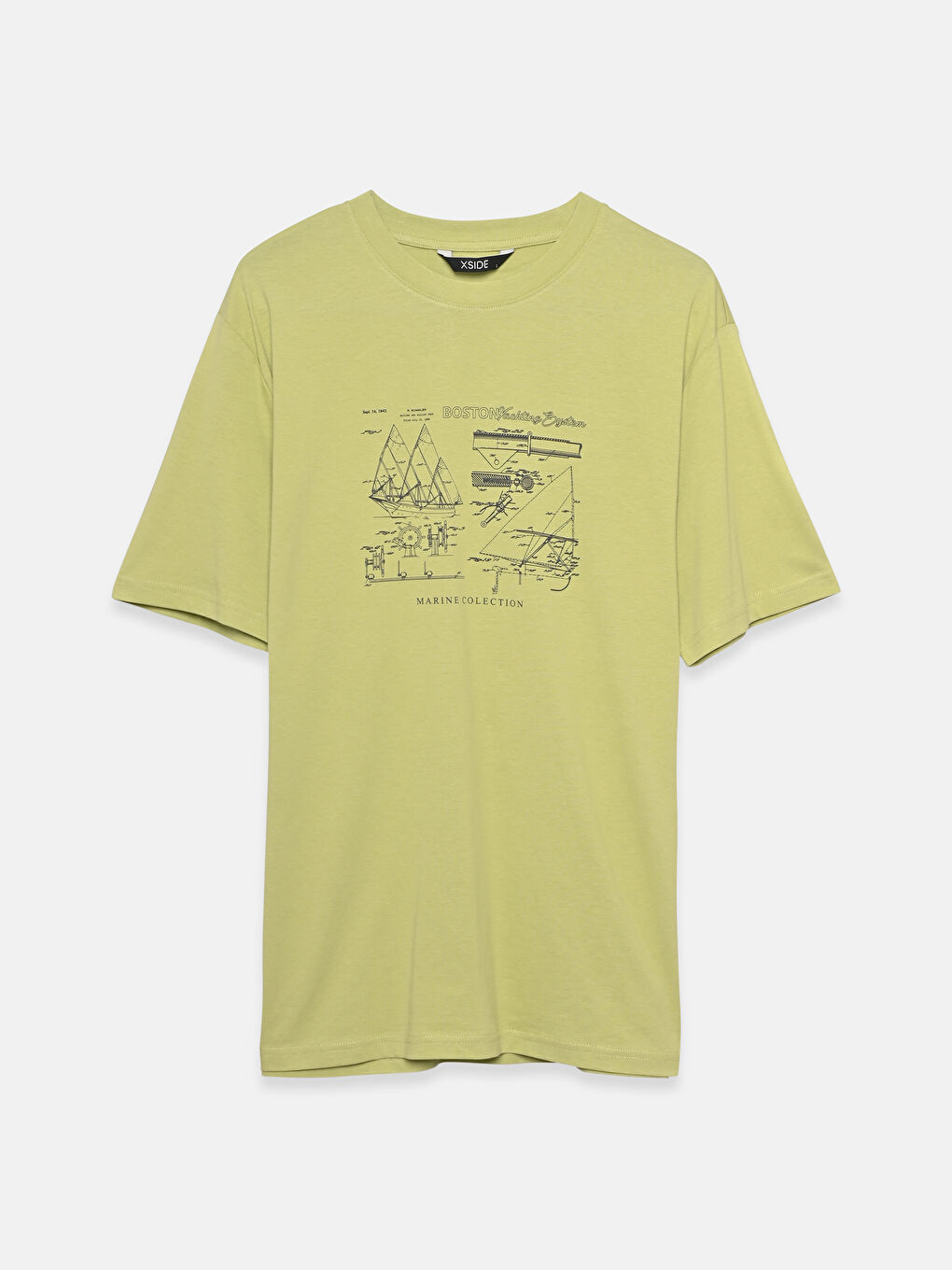 Rundhalsausschnitt Kurzarm T-Shirt für Herren