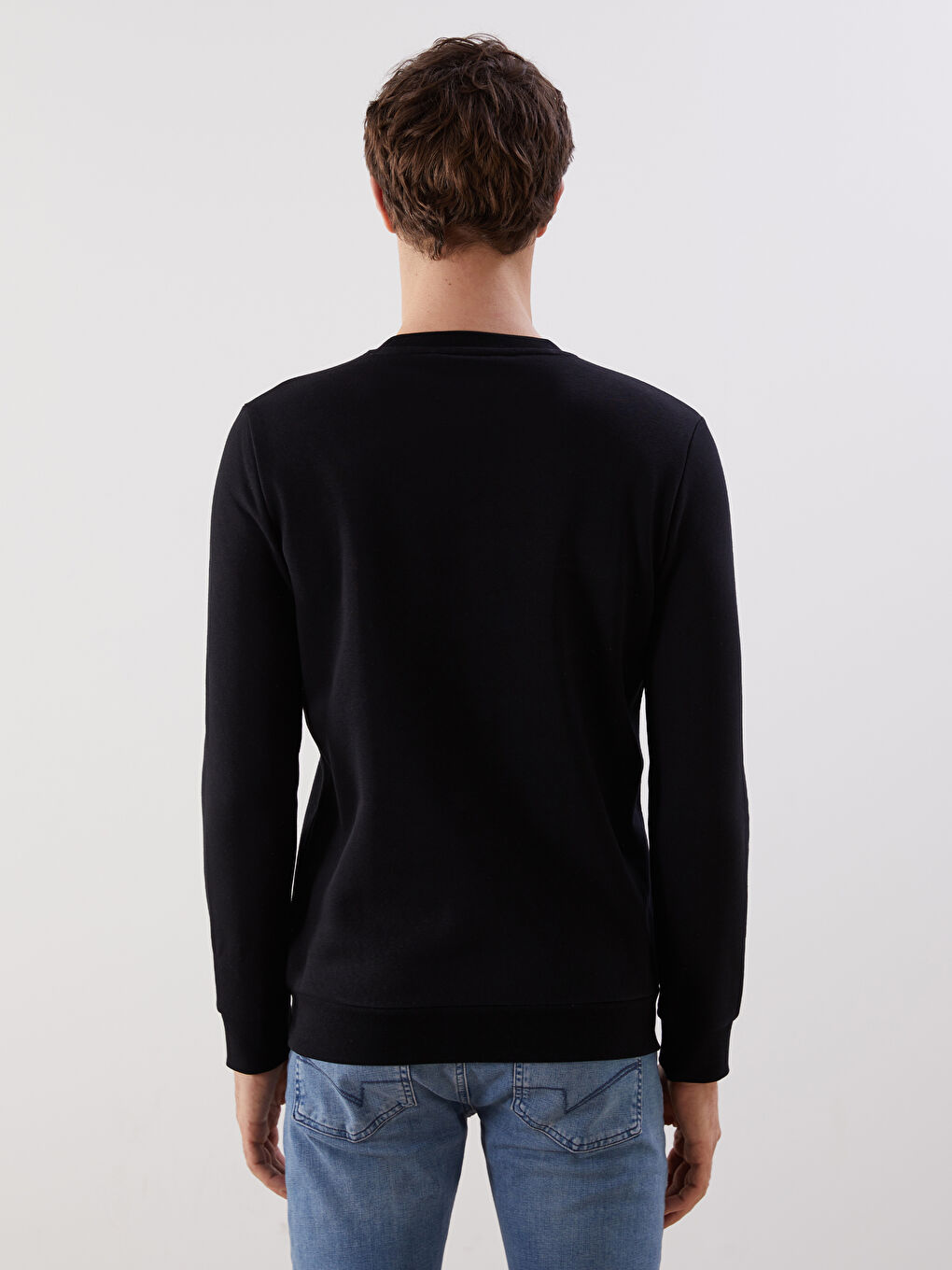 Crew Neck Men's Sweatshirt-7