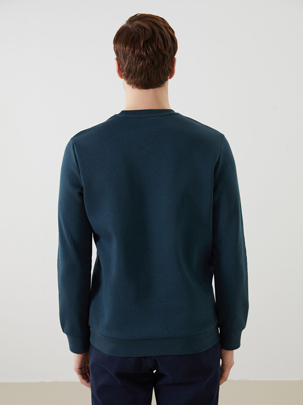 Crew Neck Men's Sweatshirt-3
