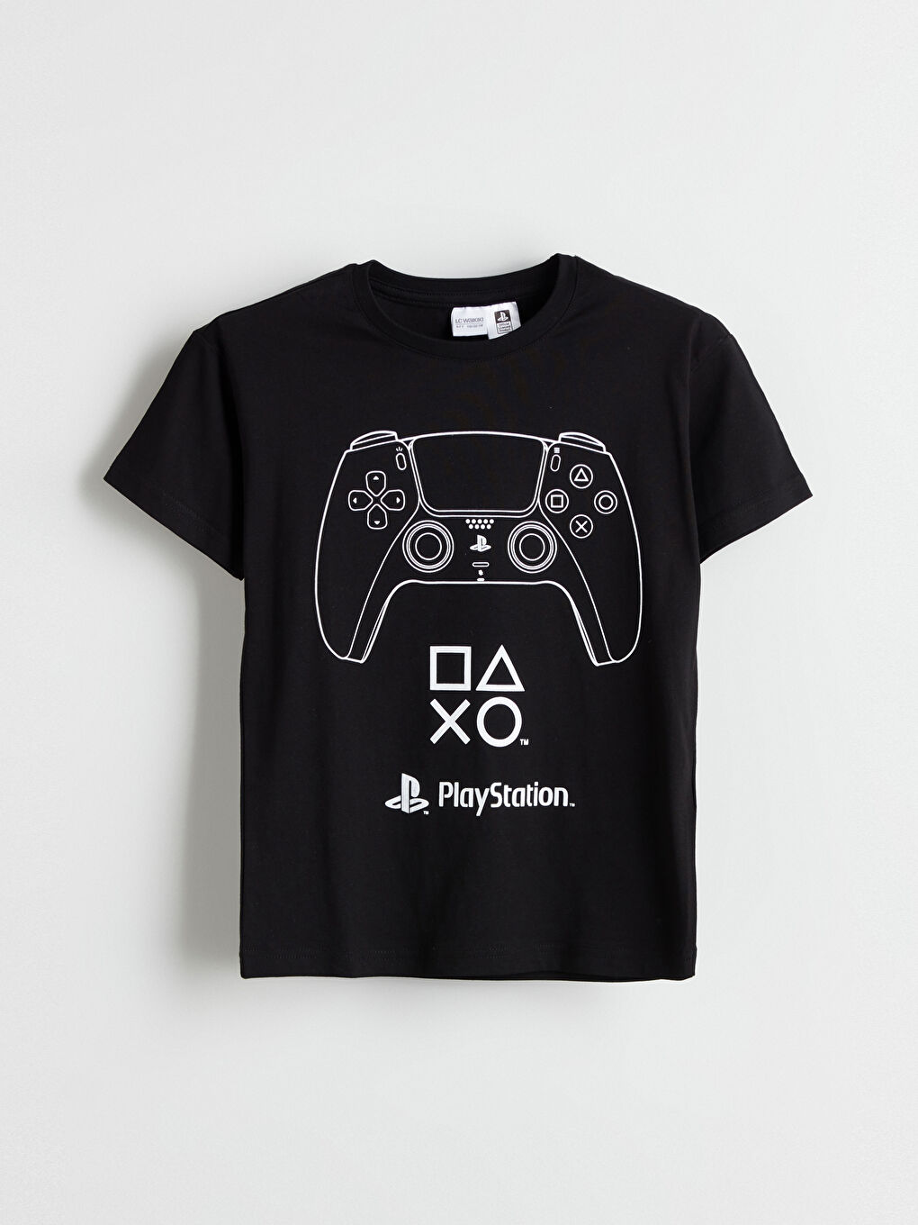 Crew Neck PlayStation Printed Boys' Shorts Pyjama Set-1