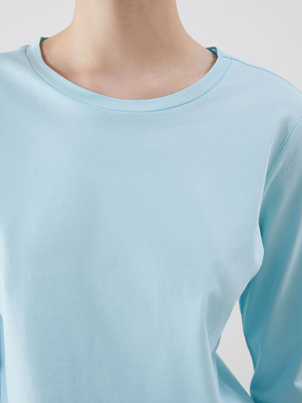 Crew Neck Women's T-Shirt -S5KU37Z8-FVW