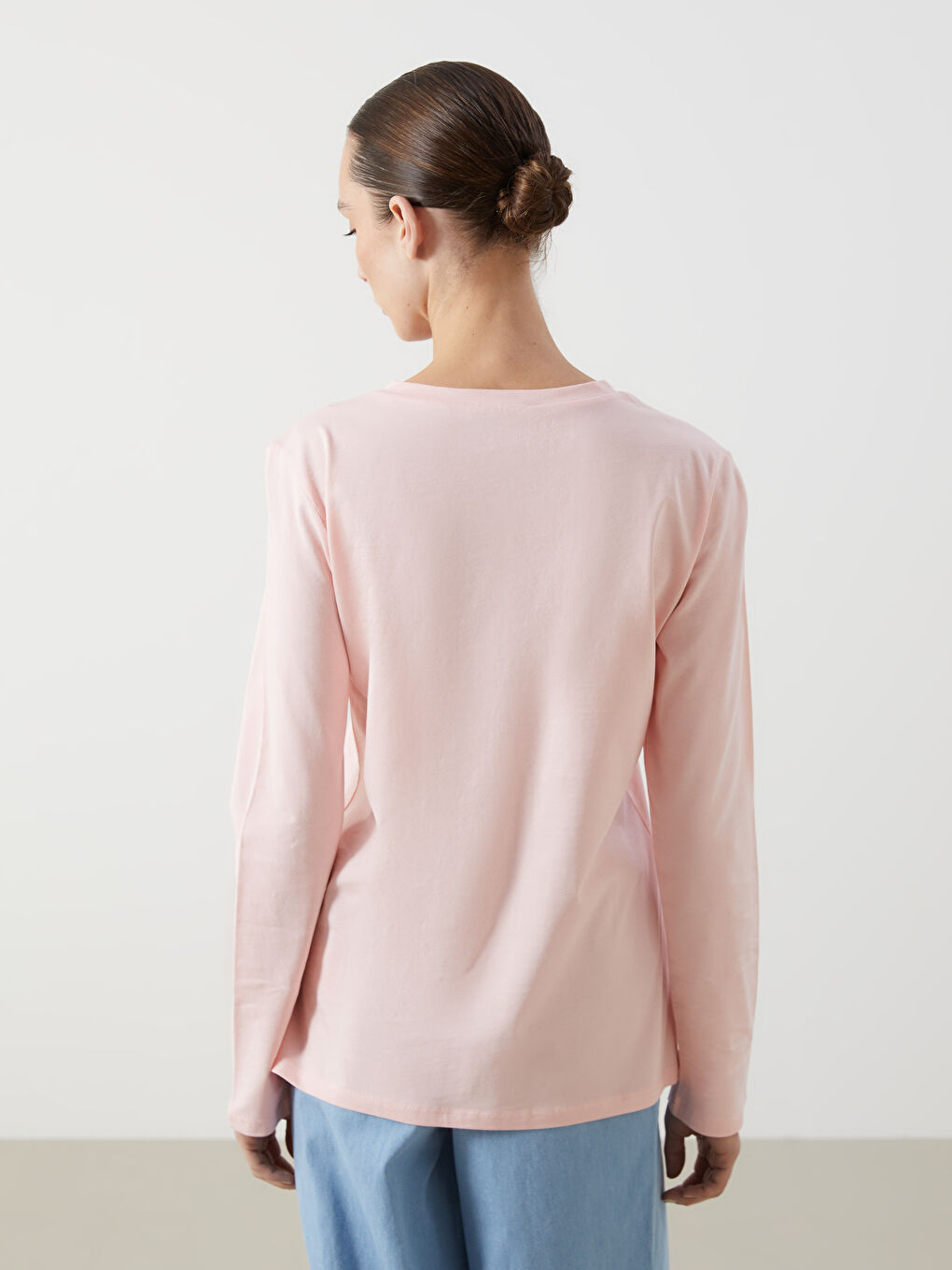 Crew Neck Women's T-Shirt -S5KU37Z8-QWJ