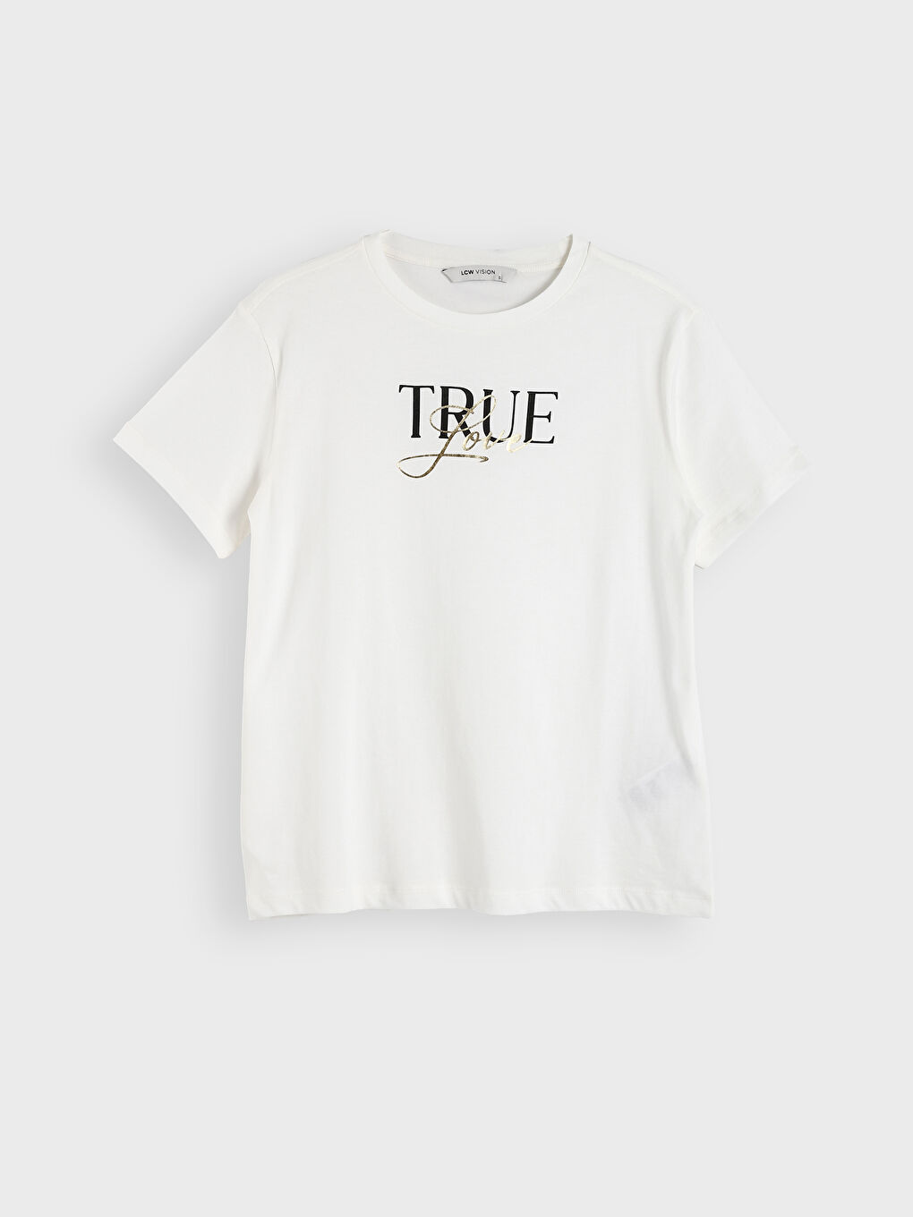 Crew Neck Printed Women's T-Shirt