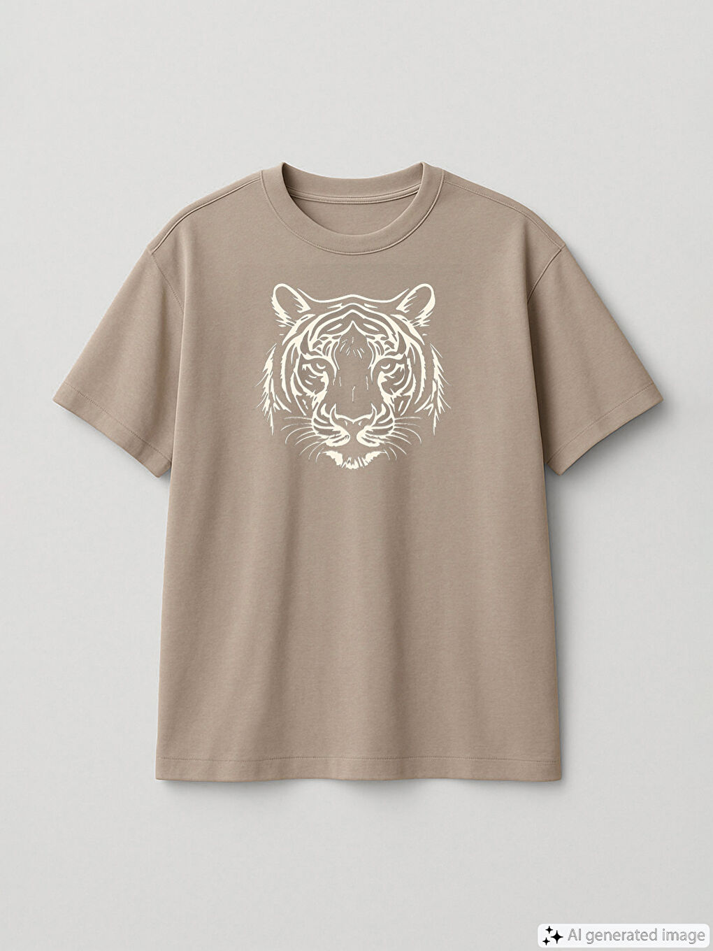 Crew Neck Printed Women's T-Shirt -S5KU62Z8-GE2