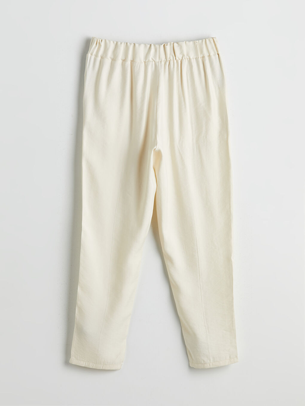 Woman ECRU Trousers -S5KU64Z8-EEW